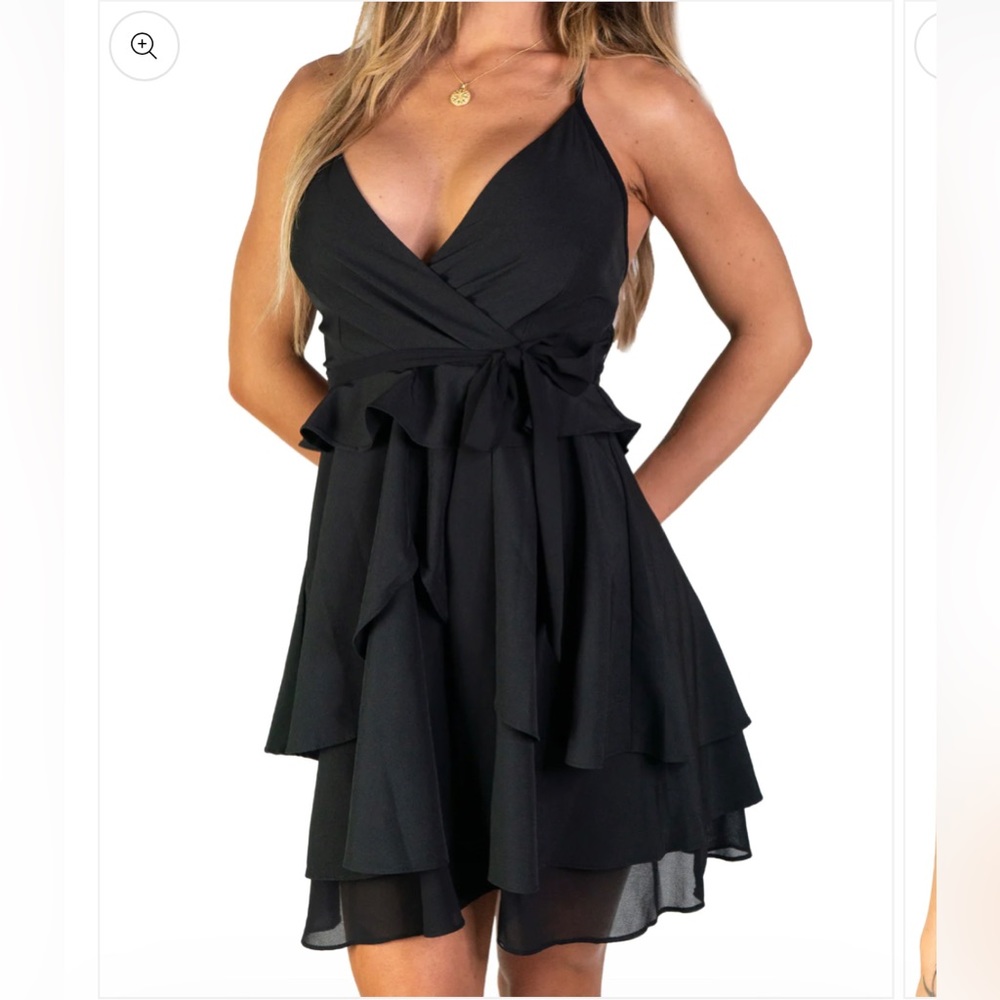 LIL SUNSHINE BOUTIQUE | Black Mini Dress
